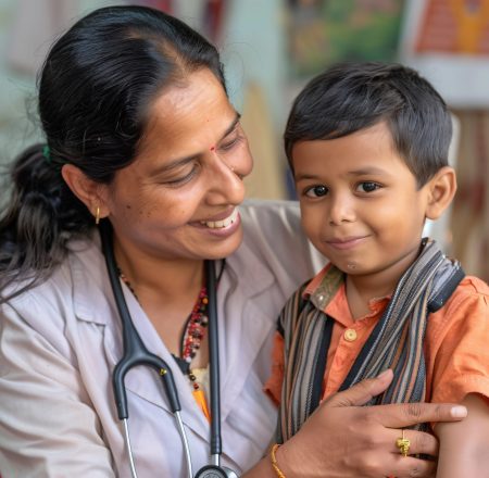 portrait-female-pediatrician-work portrait-female-pediatrician-work